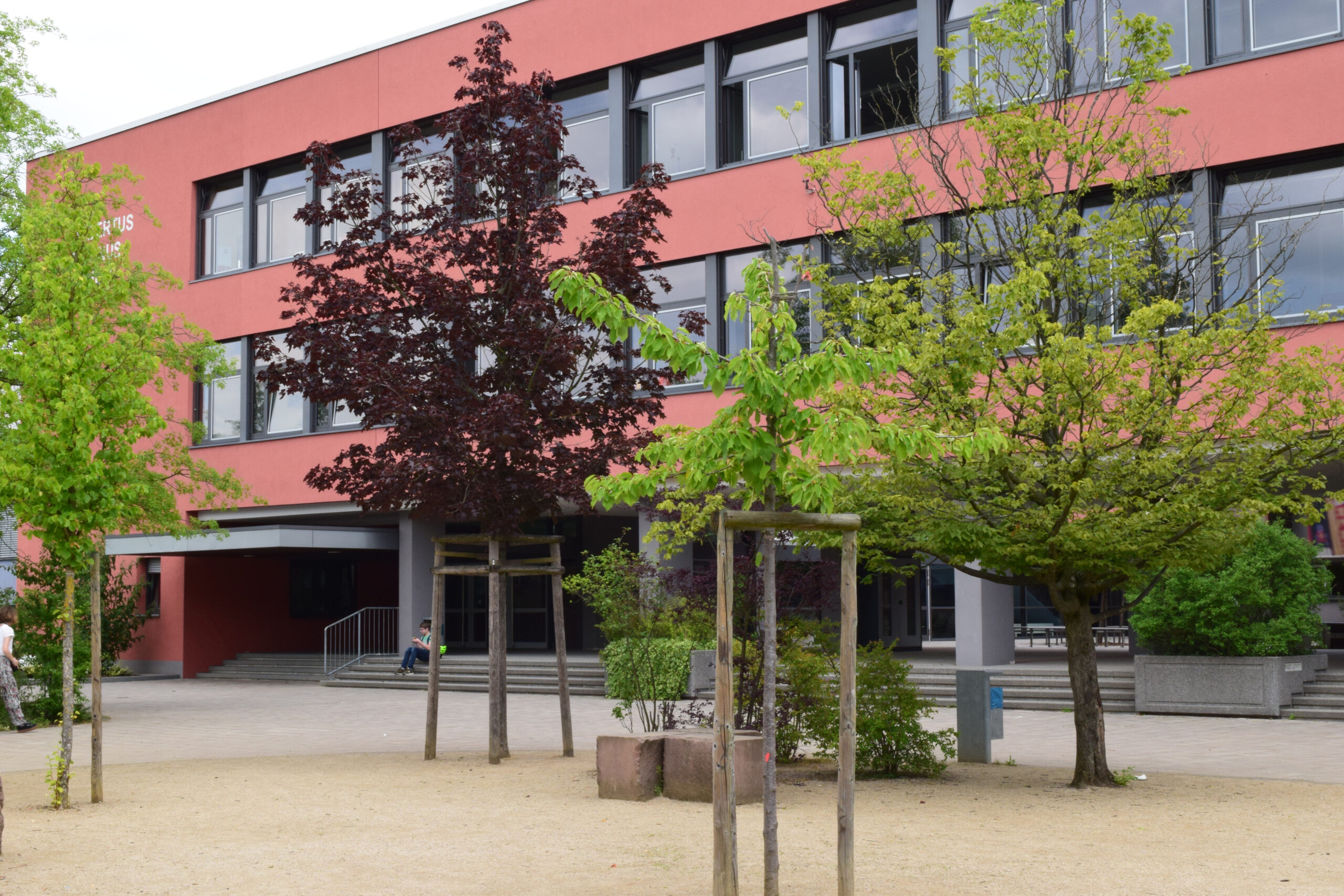 Schulhof der Albertus-Magnus-Schule